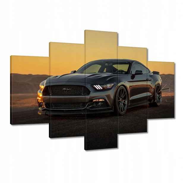 Hodiny 150x105 Ford Mustang vyrobené v Usa