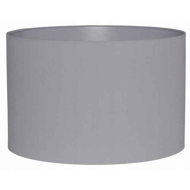 Stínidlo pro závěsnou stojací lampu Válec 30/20 cm E27 Špinavě šedý Mirano