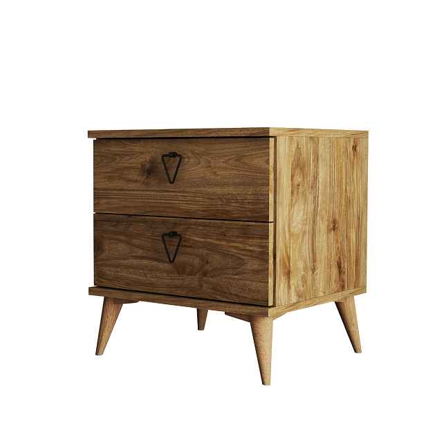 Noční stolek Versa-Ce Walnut