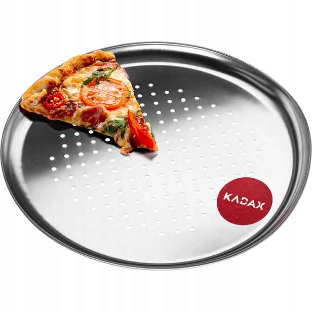 TEMU KADAX Nepřilnavá kulatá pečící forma na pizzu a koláče, 32 cm
