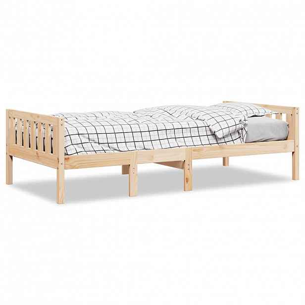 vidaXL Dětská postel bez matrace 90 x 190 cm masivní borové dřevo
