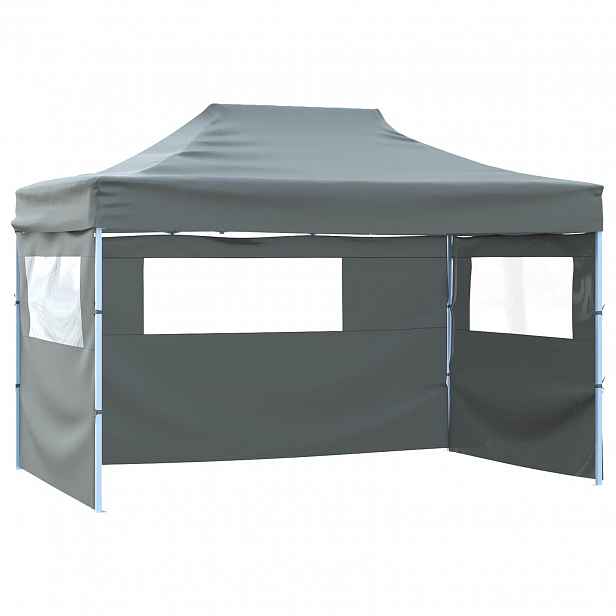 vidaXL Party Stan 291 x 431 x 315 cm Antracitová Oxford látka