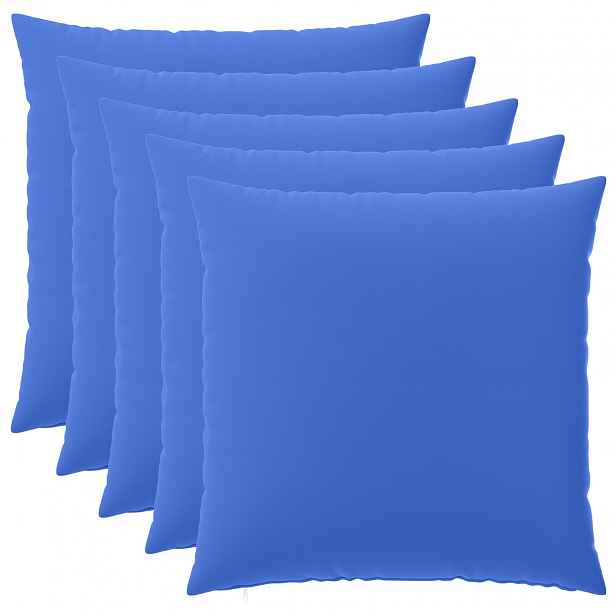 vidaXL Povlak na polštář 6 pcs HEERLEN Královská modrá 65 x 65 cm