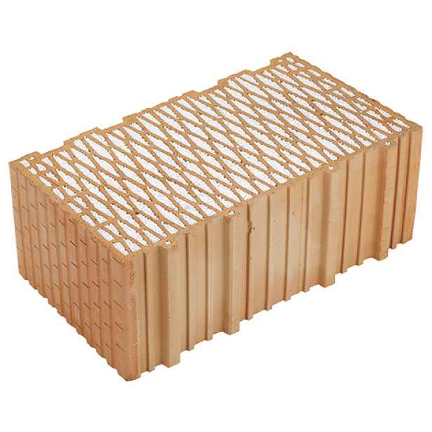Cihla broušená Heluz 44 N 2in1 doplňková P10 247×440×166 mm
