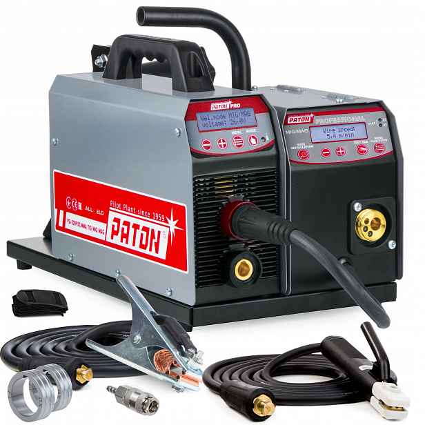 Invertorová Svářečka Paton Psi 200 Pro Mig Mag Mma Tig DC Puls 200A 230V