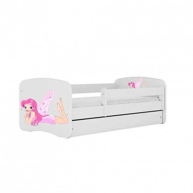 RAUMHIRSCH FURNITURE DĚTSKÁ POSTEL Víla s křídly se zásuvkou 160/80 90/61/164