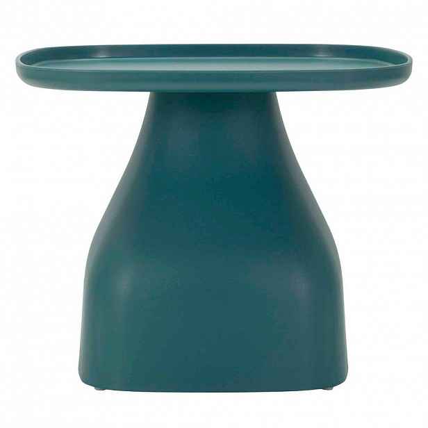 KONFERENČNÍ STOLEK, modrá, plast, 48/48/38 cm