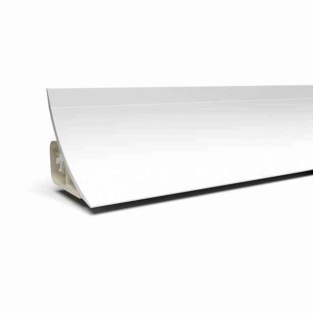 Pvc lišta do kuchyně, bílá matná, 3 m, 23x23 mm, 3 m