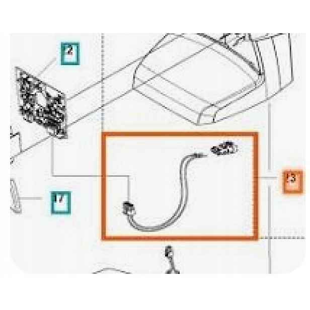 Sada kabelů nabíjecí stanice Husqvarna 550Epos 588 47 89-02/588478904
