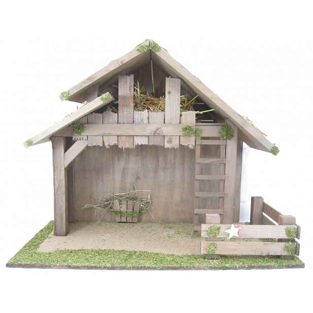 Vánoční betlém Stájenka * 68x36x48 cm * pro figurky o výšce 20 cm