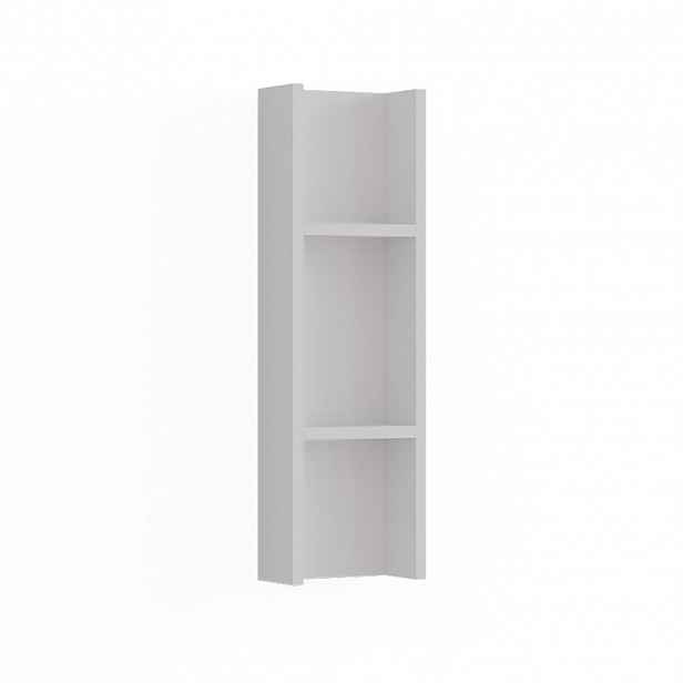 Vicco PŘÍBORNÍK Sherry Bílá 20 x 65 cm se 3 úložnými přihrádkami