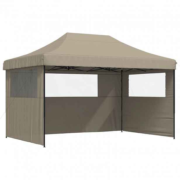 vidaXL Party Stan 292 x 440 x 315 cm Taupe Oxford látka