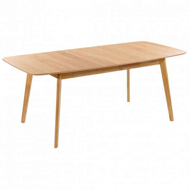 Beliani JÍDELNÍ STŮL 150-190/90/75 cm Světle hnědý Obdélníkový Madox