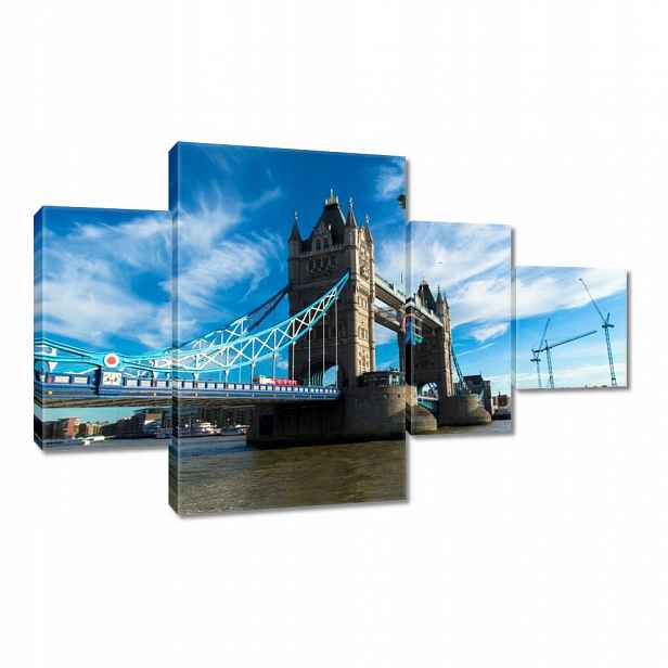 Obraz 130x80 Tower Bridge s oblohou