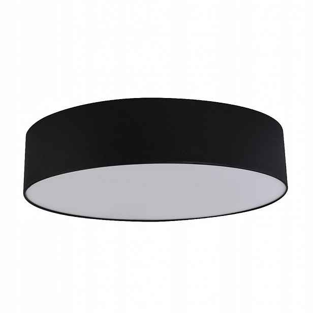 Stropní lampa Stropní Svítidlo Rondo Černý Kov 4 Zdroje E27 60x60cm Tk Lighting
