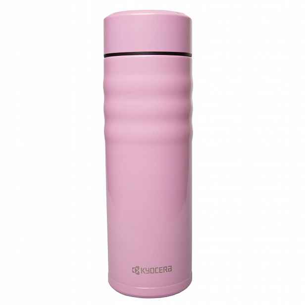 Termohrnek Kyocera 0,35 l růžový keramický