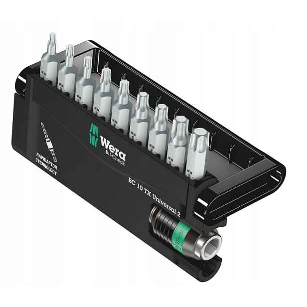 Wera Sada Bitů S Držákem Bit-check 10 Tx Un 2