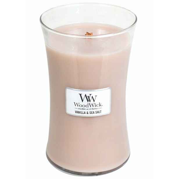 WoodWick velká svíčka Vanilla & Sea Salt 609.5 g