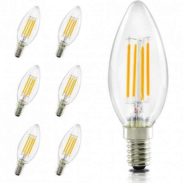 Nettlife LED žárovky E27 4W (sada 6 ks)