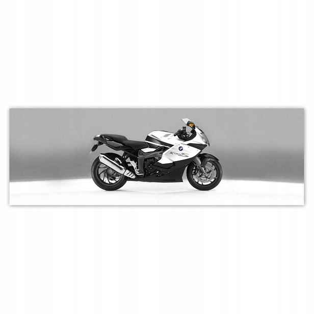 Plakáty 200x66 Bílý závodník Bmw Motor
