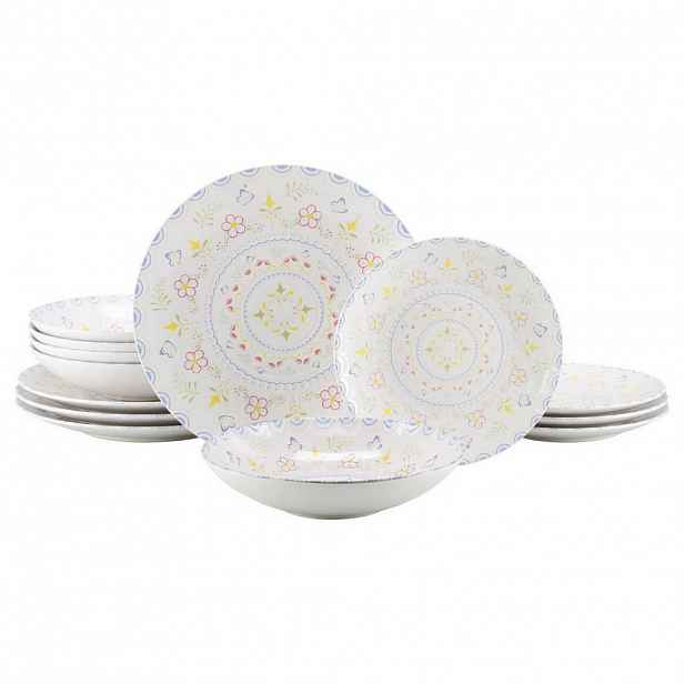 Creatable JÍDELNÍ SOUPRAVA Primavera Pastell 12dílné