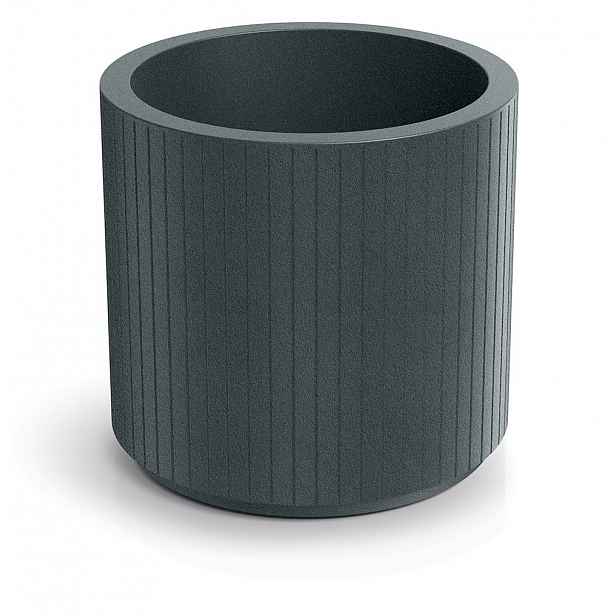 Ethick Květináč CORO ROUND 40 cm, grafit