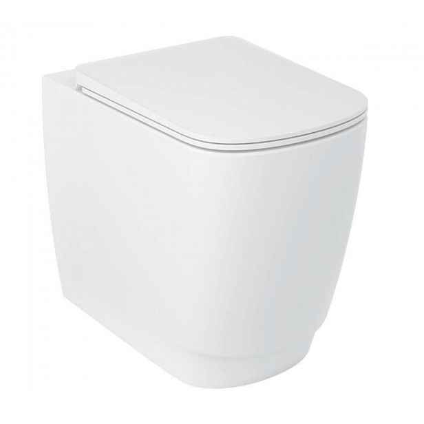 Kludi Resa S - Stojící WC, vario odpad, Rimless, Spiralflush, matná bílá 27WCB0353