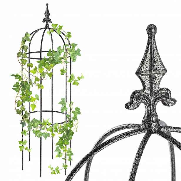 Pergola Zahradní Podpěra Na Květiny Rostlin Kovová Květiny Terasová 80 cm