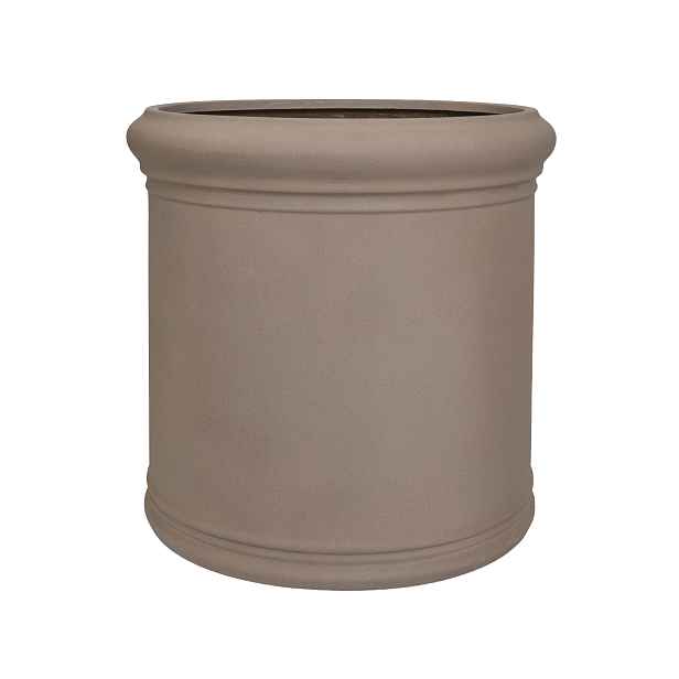 Pottery Pots Květináč Jumbo Max Classic, barva taupe, více velikostí - PotteryPots Velikost: L - ø 90 cm | v. 90 cm