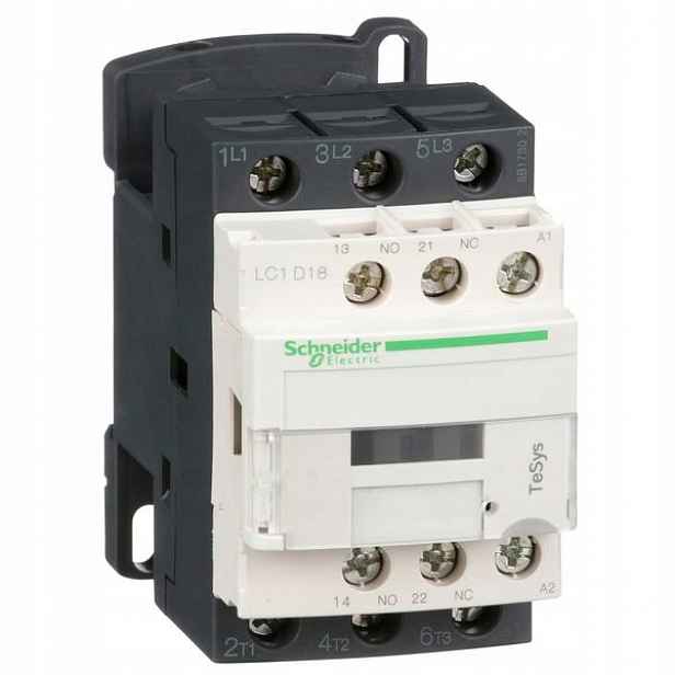 Schneider Electric stykač TeSys D 3P 18A cívka 24V Ac LC1D18B7