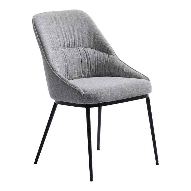 Šedé jídelní židle v sadě 2 ks Meridian – Unique Furniture