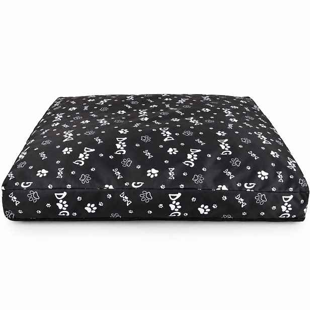 Voděodolná matrace pro psy ROCKY DOG ZIP CLEAN černá S, M, L, XL, XXL, XXXL Rozměr: 2Xl 140x100x15 cm