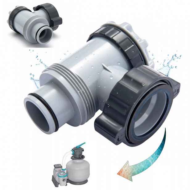 Originální úhlový ventil pro hadice pískového filtru 58486 Bestway do bazénu