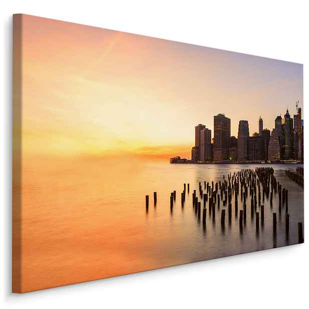 Plátno Západ Slunce V New Yorku II. Varianta: 120x80
