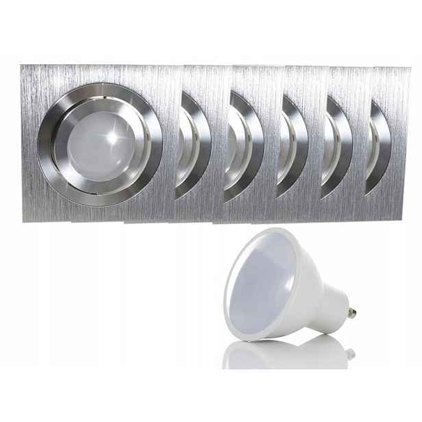 Sada stropního svítidla Halogen Led 6x žárovka