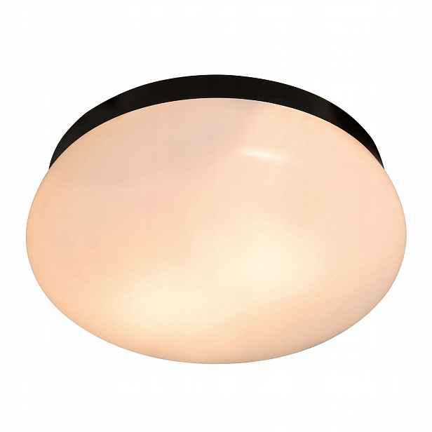 Stropní Svítidlo Led do koupelny Foam 34cm Černé IP44 Stmívatelné Moderní Nordlux