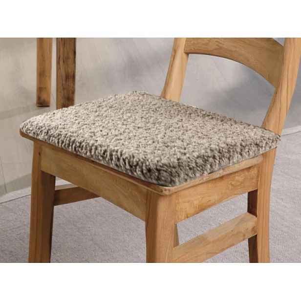 Podsedák na židle Teddy 40x40 cm, taupe