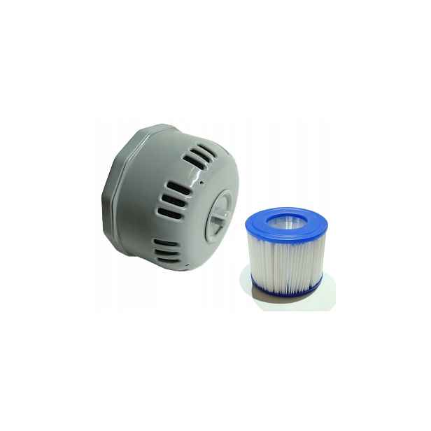 Bestway Lay-z-spa Pouzdro Pro Filtr Přišroubované Na Spodní Sítko Filtrační Vložka