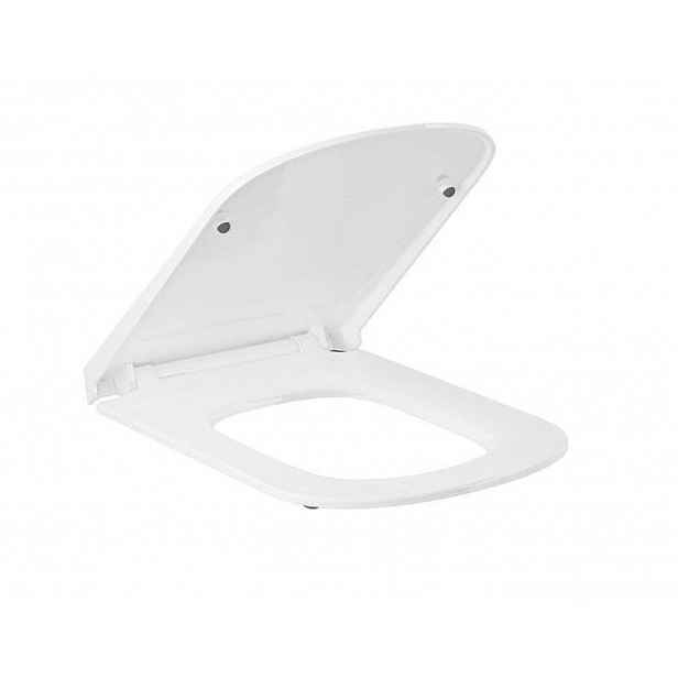 Kludi Resa S - WC sedátko Slim, SoftClosing, QuickRelease, lesklá bílá 27WCS43
