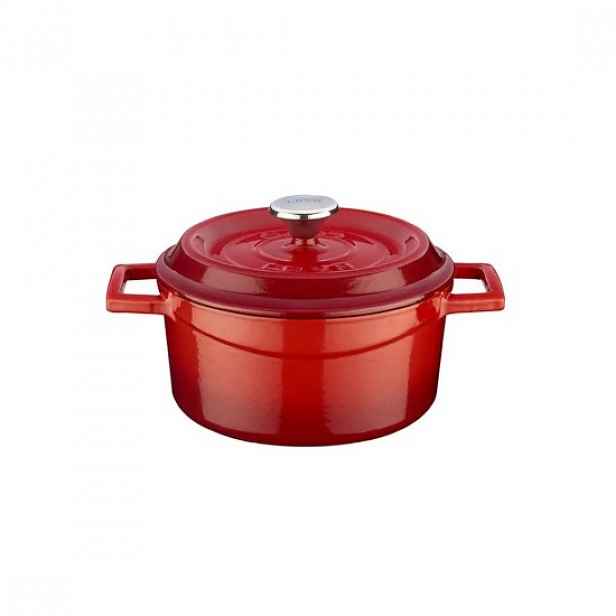 Litinová zapékací miska, 16 cm/1,33 l, „Trendy“, červená - LAVA