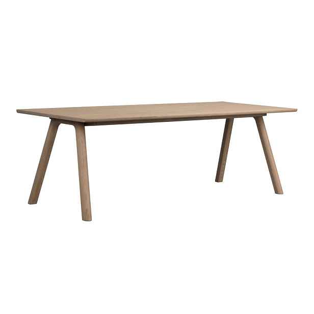 Rozkládací jídelní stůl z dubového dřeva 95x220 cm Clapperton – Rowico