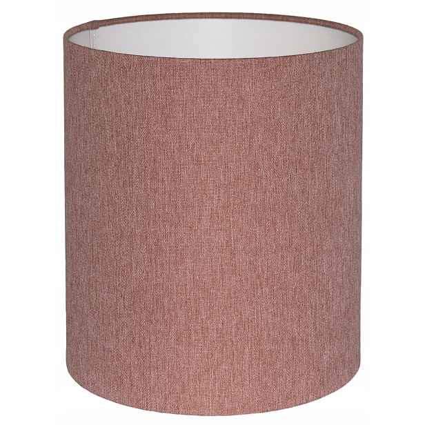 Stínidlo pro závěsnou stojací lampu Válec 13/15 cm E27 Špinavě Růžový Avola