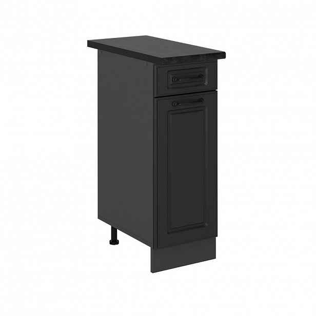 Vicco SPODNÍ SKŘÍŇKA KUCHYŇSKÉ LINKY R-Line Antracitový venkovský dům 30 cm , PD Antracit