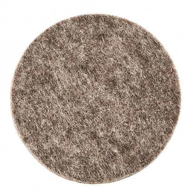 Butlers FELTO Podtácek 10 cm - šedohnědá