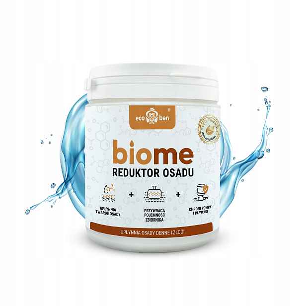 Biopřípravek pro reduktor kalu do septiku a čističky Biome 0,6 kg