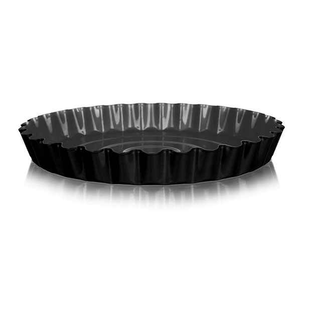 forma koláč d28x3,5cm CUISINO černá nepř.pov.