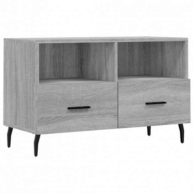 vidaXL TV skříňka šedá sonoma 80 x 36 x 50 cm kompozitní dřevo