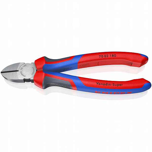 Boční Štípací Kleště 180 MM Přesné Pro Měkký A Tvrdý Drát Knipex