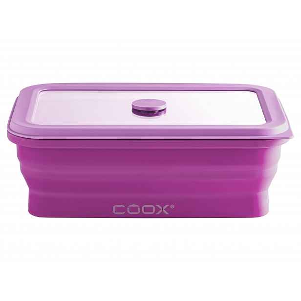 Coox Skládací potravinová dóza, 1 l (lila fialová)