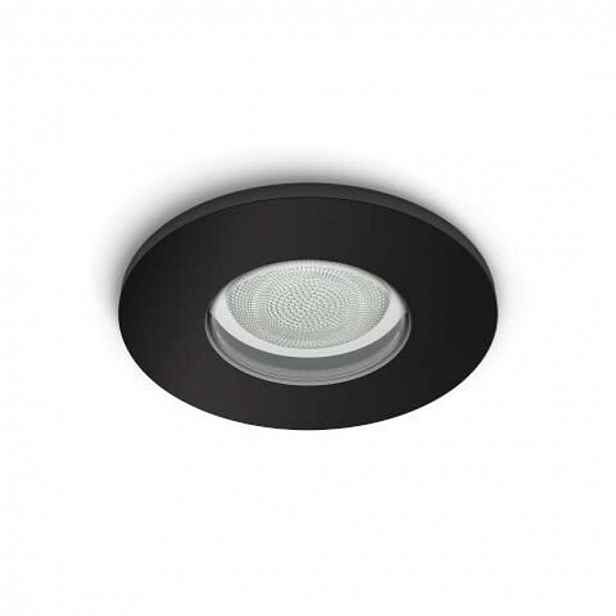 Philips Hue Xamento - Chytré zápustné LED svítidlo, černá 929003812601